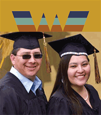 Photo of American Indian graduates